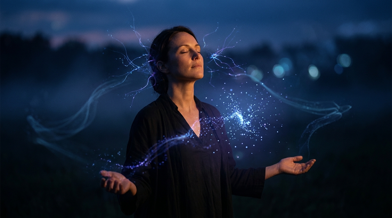 Present Moment Awareness and the Default Mode Network on Digital Wellness Academy mental health app
